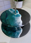 Slate Tiered Serving Platter